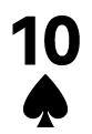 Spade 10